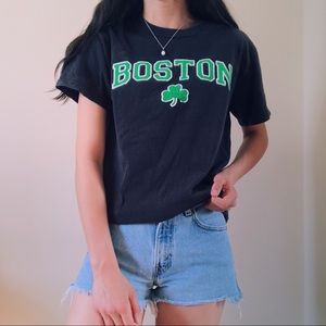 Distressed Celtics Tee